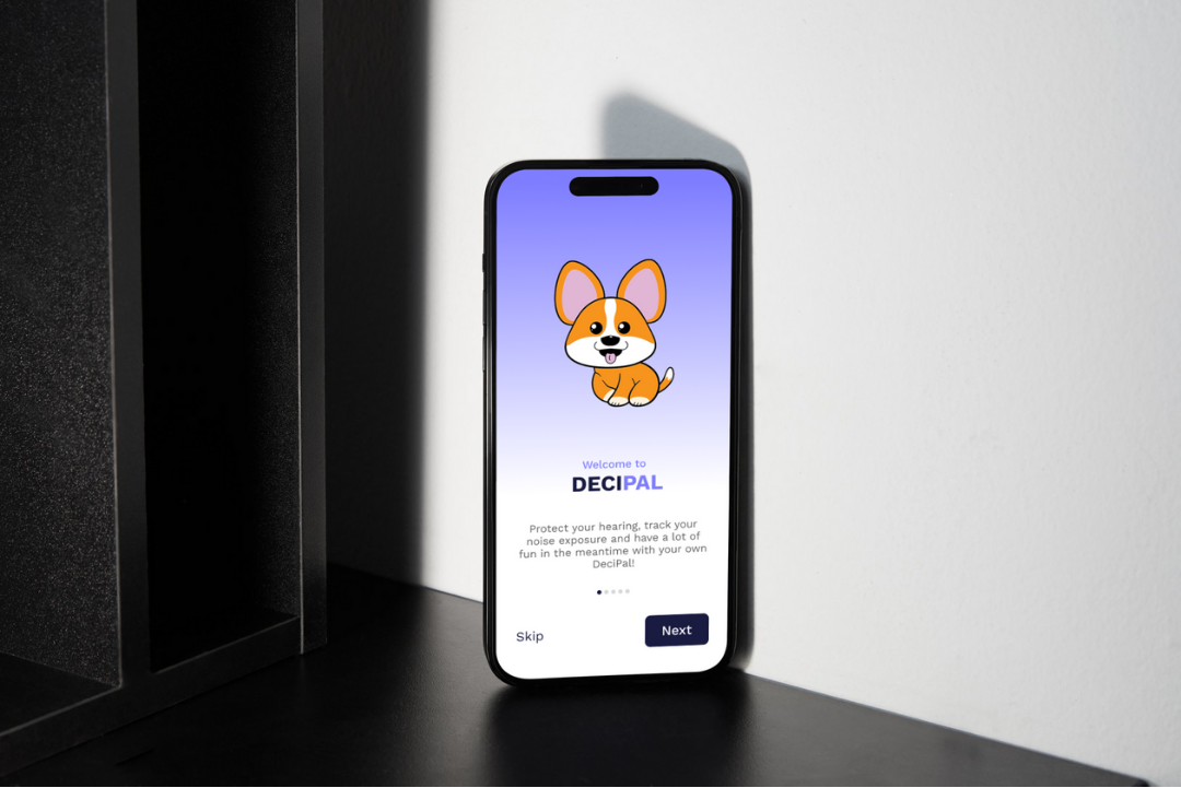 DeciPal mobile app mockups